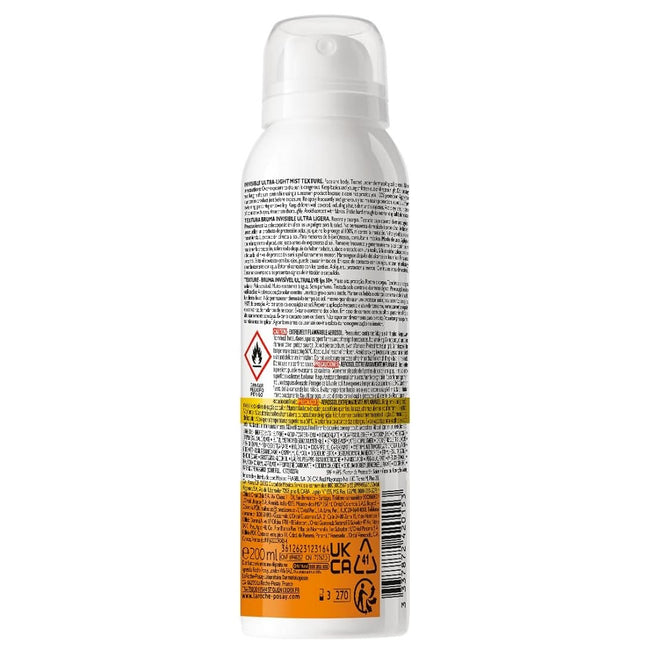 La Roche Posay Anthelios XL transparentny spray do ciała SPF50+ 200ml