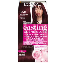 L'Oreal Paris Casting Creme Gloss farba do włosów 360 Wiśniowa Czerń