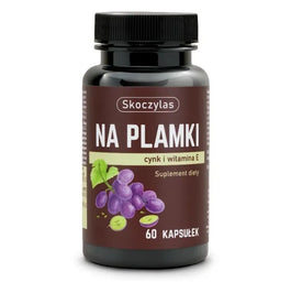 Skoczylas Na Plamki cynk i witamina E suplement diety 60 kapsułek