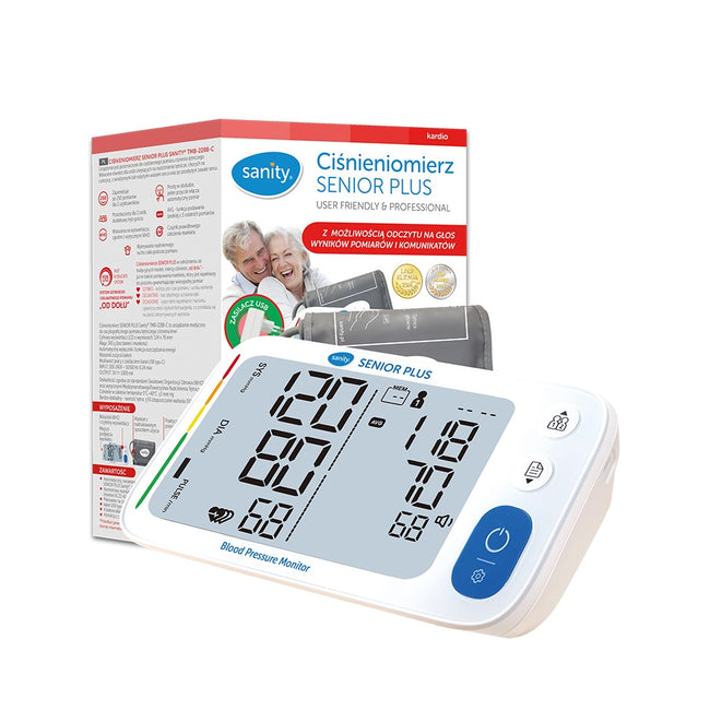 Sanity Senior PLUS ciśnieniomierz z zasilaczem TMB-2288-C
