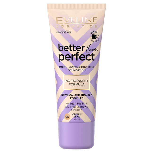Eveline Cosmetics Better Than Perfect nawilżająco-kryjący podkład 0.5 Light Biscuit