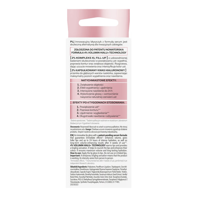 More4Care Lip Volume Filler błyszczyk-serum powiększający usta