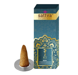 Sattva Incense Sticks Cones kadzidła stożkowe Relax 10szt