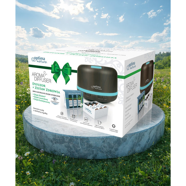 Optima Natura Dyfuzor Coffee + zestaw zdrowia ze słynnym Olejkiem Złodziei®