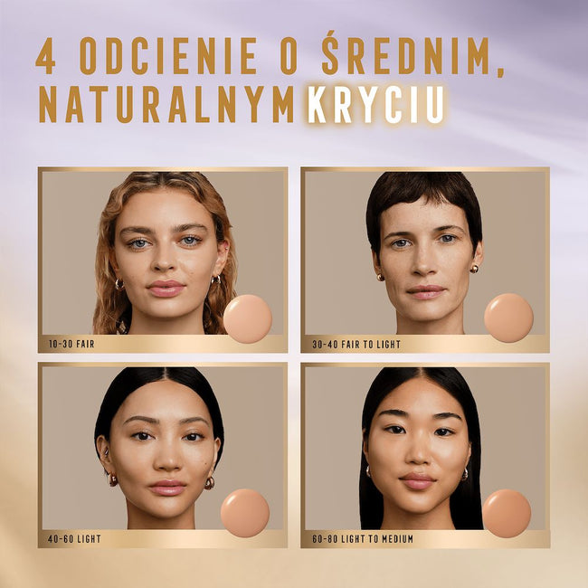Max Factor Miracle Pure 2w1 Skin Reset pielęgnujący podkład z serum o wegańskiej formule