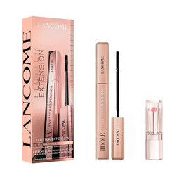 Lancome Lash Idole Flutter Extension Mascara Gift Set zestaw tusz do rzęs 8.5ml + mini pomadka do ust 0.8g
