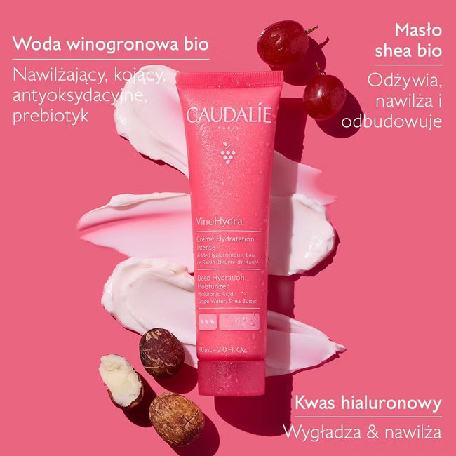 Caudalie VinoHydra intensywnie nawilżający krem 60ml