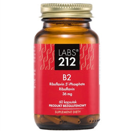 LABS212 B2 R-5-P + Riboflavin suplement diety 60 kapsułek