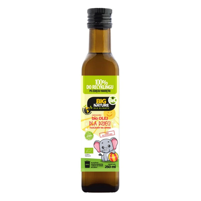 Big Nature Olej dla dzieci tłoczony na zimno 250ml