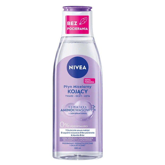 Nivea MicellAir kojący płyn micelarny cera wrażliwa i nadwrażliwa 200ml