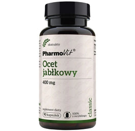 Pharmovit Ocet jabłkowy 400 mg suplement diety 90 kapsułek