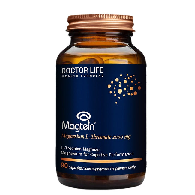 Doctor Life Magtein Magnesium L-Threonate suplement diety 90 kapsułek