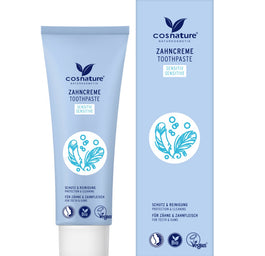 Cosnature Toothpaste pasta do wrażliwych zębów z fluorem rumianek/mięta 75ml