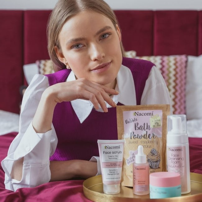 Nacomi Pink Clay Mask maska różowa oczyszczająco ściągająca 50ml
