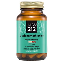 LABS212 L-selenomethionine suplement diety 120 kapsułek