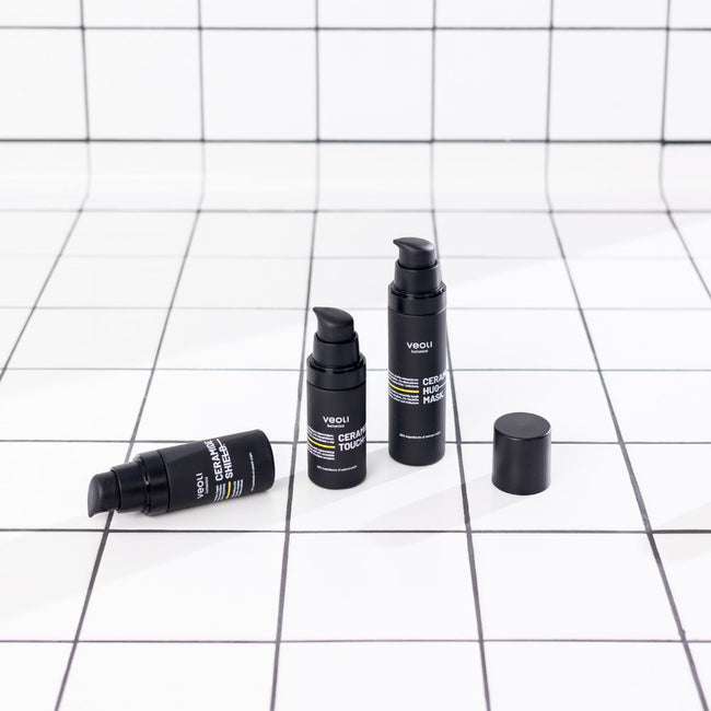 Veoli Botanica Ceramide Shield nawilżająco-regenerujące bogate serum z 3% kompleksem ceramidów i 1% ekstraktem z wąkroty azjatyckiej 30ml