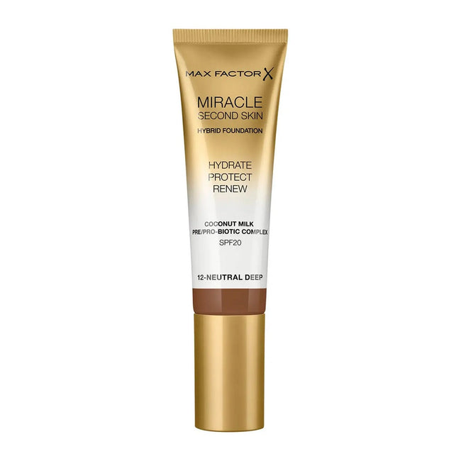 Max Factor Miracle Second Skin Hybrid Foundation podkład nawilżający z filtrem