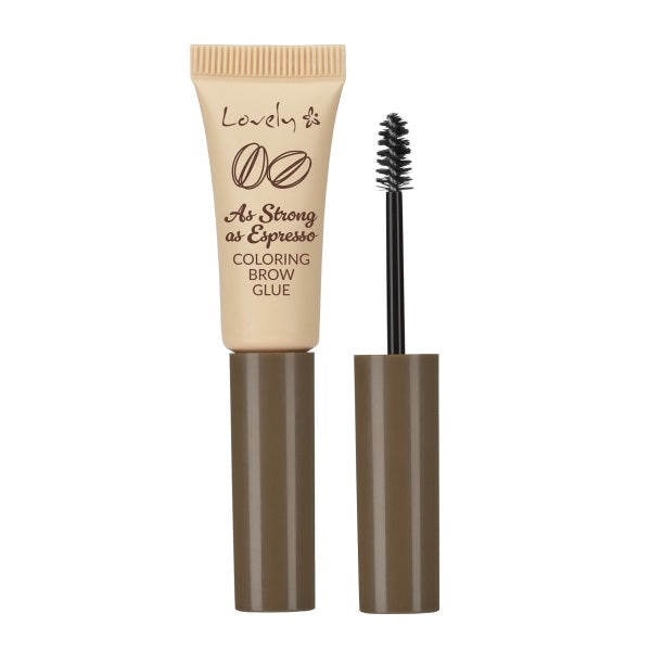 Lovely As Strong as Espresso Coloring Brow Glue koloryzujący klej do stylizacji brwi