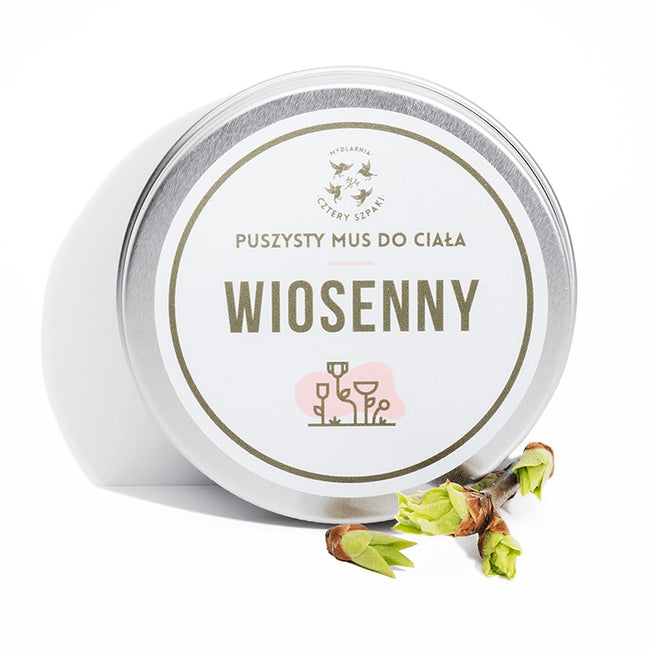 Mydlarnia Cztery Szpaki Puszysty mus do ciała Wiosenny 150ml