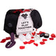 Dream Toys Pleasure Box Let'S Play Together zestaw Donut Cockring pierścienie erekcyjne 3szt. + Masturbator Egg masturbator + C-Shape Couples wibrator + Rose Petals płatki róży + Bondage Ribbon wstążka + Massage Candle świeczka do masażu + Eye Mask opaska na oczy