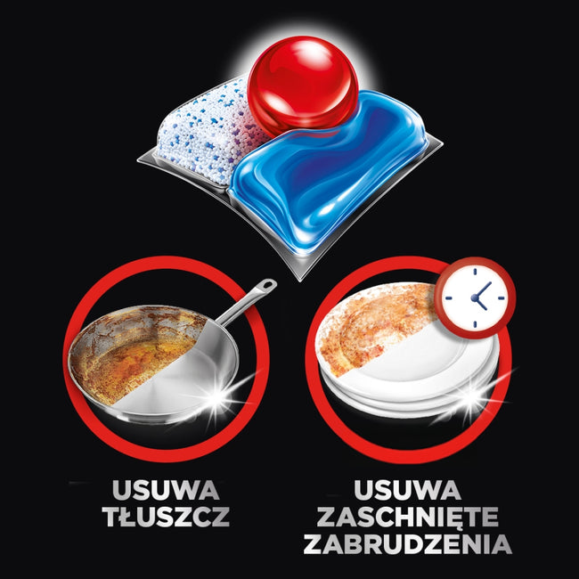 Finish Ultimate Fresh kapsułki do mycia naczyń w zmywarce 15szt