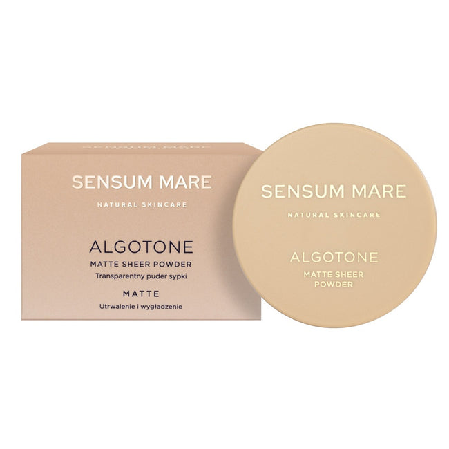 Sensum Mare Algotone puder sypki o matowym wykończeniu