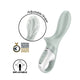 Satisfyer Air Pump Booty 3 wibrator z pompką Gray/Green
