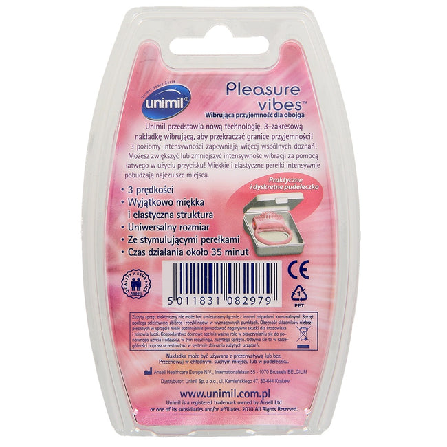 Unimil Pleasure Vibes nakładka wibracyjna