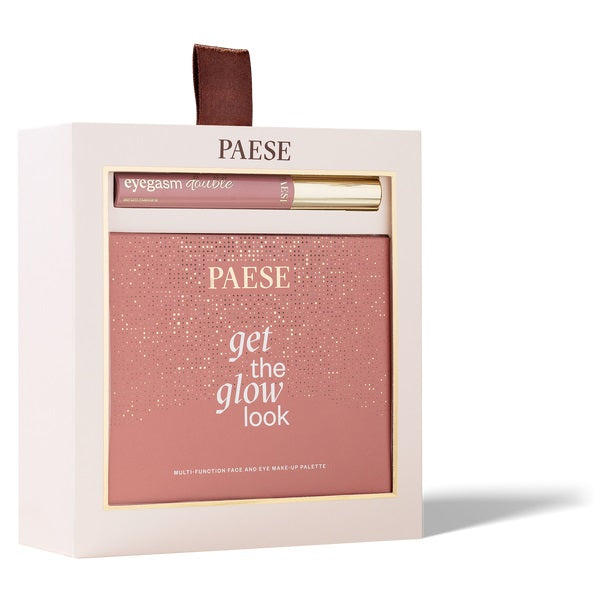 Paese Double Glow Look zestaw wielozadaniowa paleta do makijażu 16g + tusz do rzęs 9ml