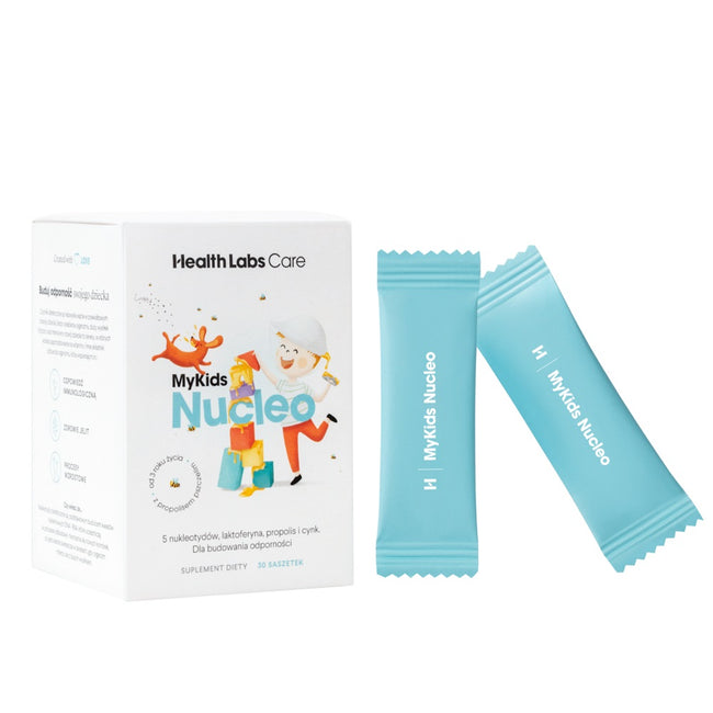 HealthLabs MyKids Nucleo nukleotydy dla dzieci z cynkiem 30 saszetek