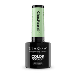 Claresa Color Soak Off UV/LED Ciao Pastel! lakier hybrydowy