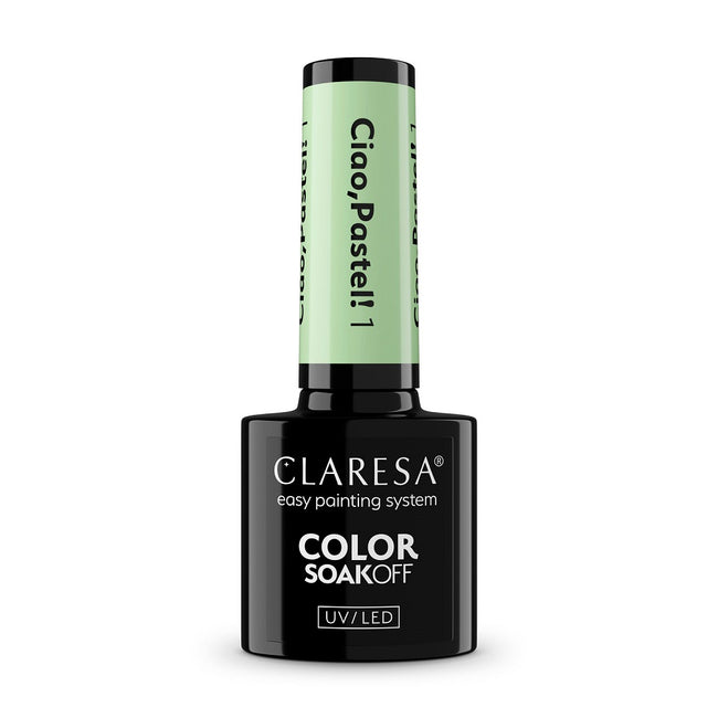 Claresa Color Soak Off UV/LED Ciao Pastel! lakier hybrydowy