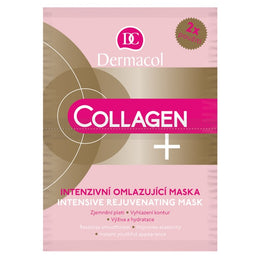 Dermacol Collagen Plus Intensive Rejuvenating Mask maseczka intensywnie odmładzająca do twarzy 2x8g