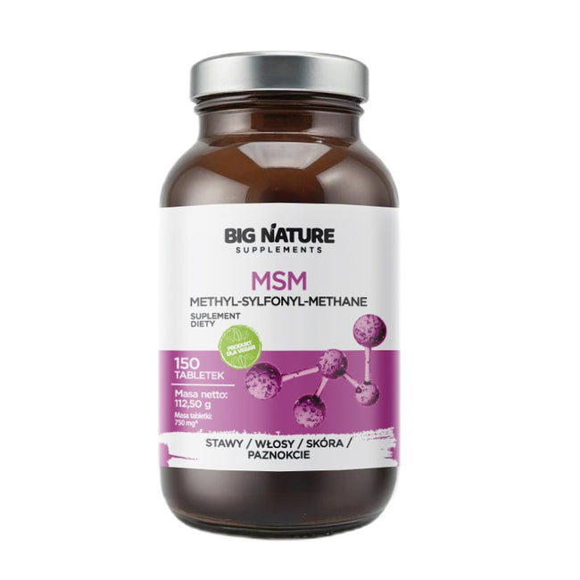 Big Nature MSM suplement diety 150 tabletek