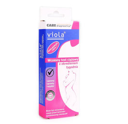 Farmabol Viola wczesny test ciążowy z określeniem tygodnia 1szt