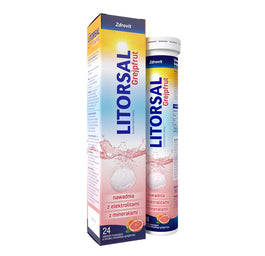 Zdrovit Litorsal Grejpfrut suplement diety 24 tabletki musujące