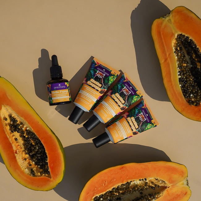 ORIENTANA Hello Papaja energetyzujący krem na dzień Witamina C i Olej z awokado 40ml