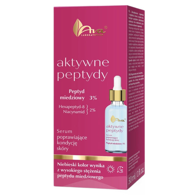 Ava Laboratorium Aktywne Peptydy serum poprawiające kondycję skóry 30ml