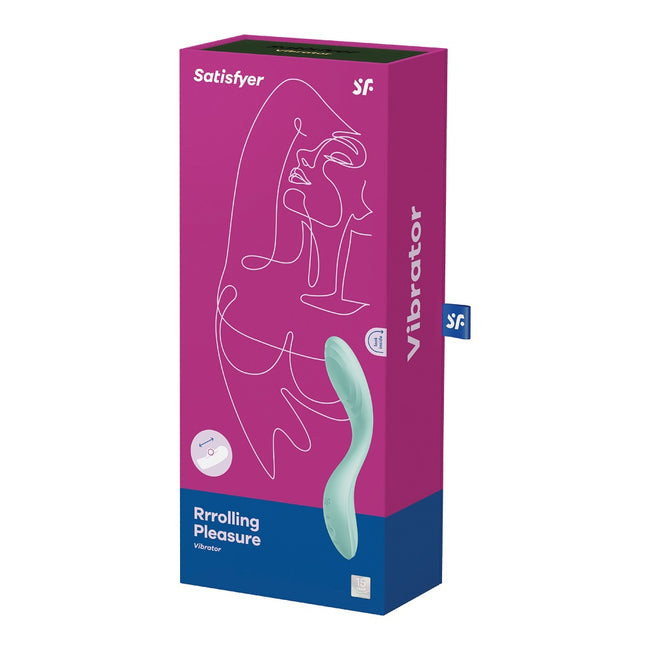 Satisfyer Rrrolling Pleasure wibrator do stymulacji punktu G Mint
