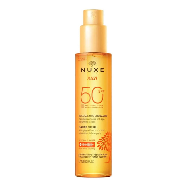 Nuxe Sun zestaw olejek do opalania SPF50 150ml + balsam po opalaniu 100ml