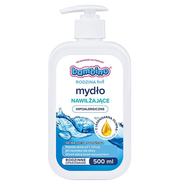 Bambino Rodzina mydło do rąk nawilżające 500ml