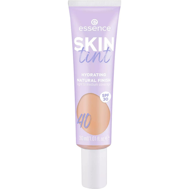 Essence Skin Tint nawilżający krem koloryzujący o lekkim i średnim kryciu SPF30 40 30ml
