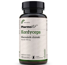 Pharmovit Kordyceps 400mg suplement diety 90 kapsułek