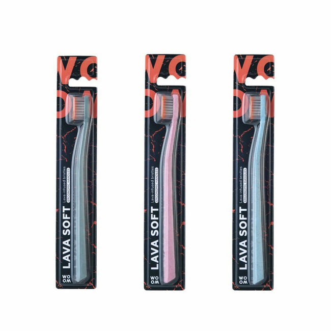 Woom Lava Soft miękka szczoteczka do zębów