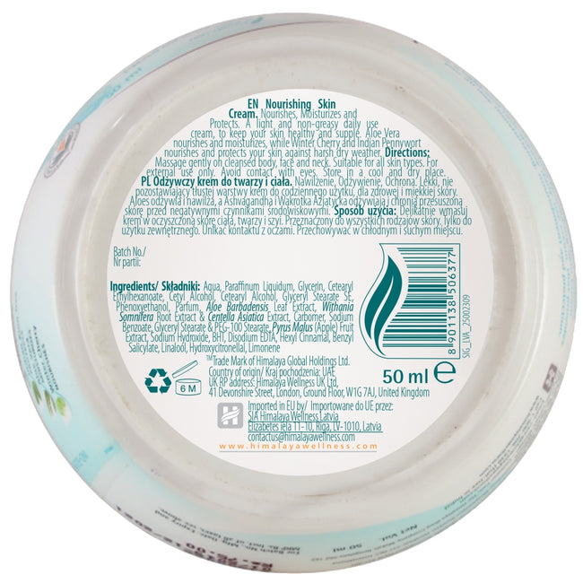 Himalaya Odżywczy krem do twarzy i ciała 50ml