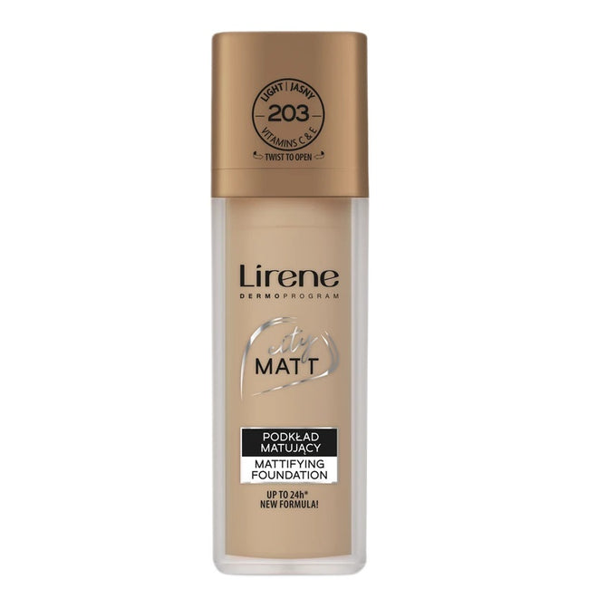 Lirene City Matt podkład matujący 30ml