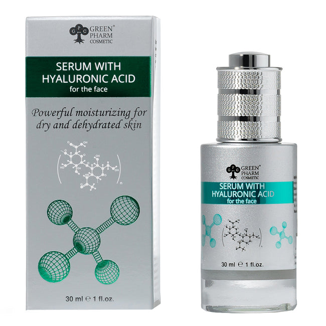 Green Pharm Cosmetic Serum do twarzy z kwasem hialuronowym 30ml
