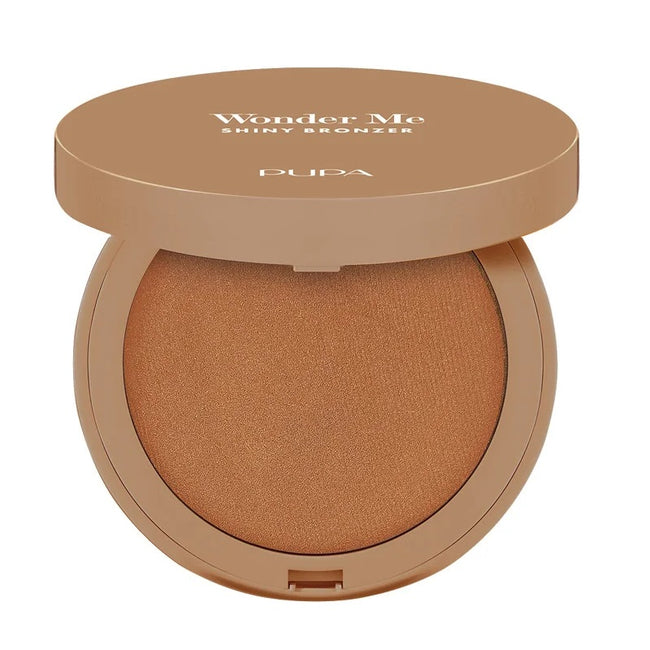 Pupa Milano Wonder Me Shiny Bronzer wypiekany bronzer rozświetlający 6g