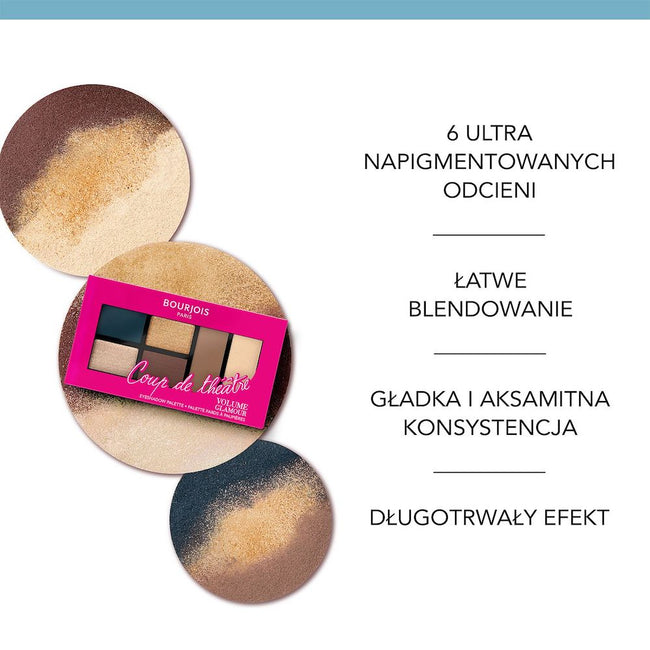 Bourjois Volume Glamour Eyeshadow Palette paleta cieni do powiek