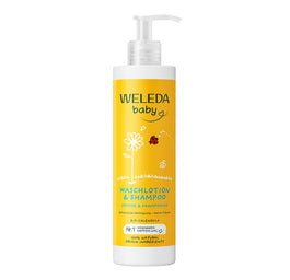 Weleda Baby szampon i płyn do mycia ciała z nagietkiem lekarskim 400ml